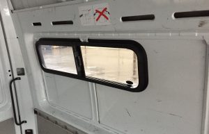 sprinter passenger van window installment